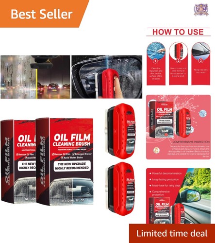 Automotive oil film cleaning - oil,