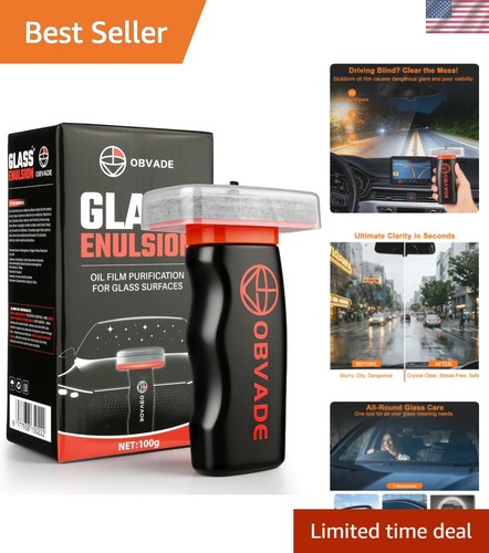 Car glass oil film cleaning - film,