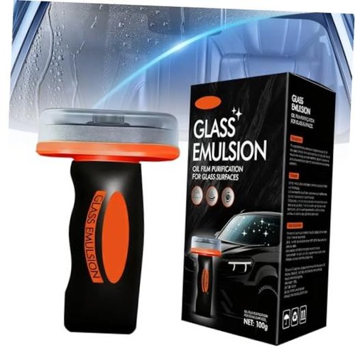 Glass oil film remover - remover, for