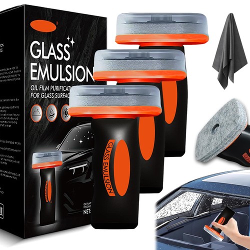 Pcs glass oil film - glass, remover