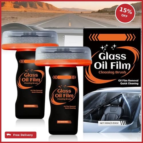 2pcs glass oil film remover - glass,
