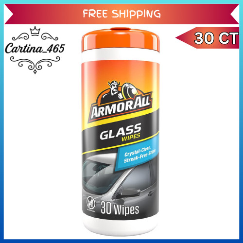Armor all car glass - car, wipes
