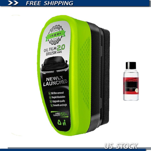 Car window oil film - window, cleaning