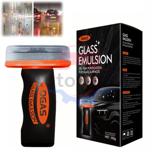 Glass emulsion cleaner - emulsion, cleaner,handle