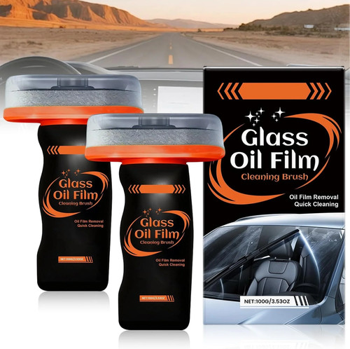 2pcs glass oil film - film, remover