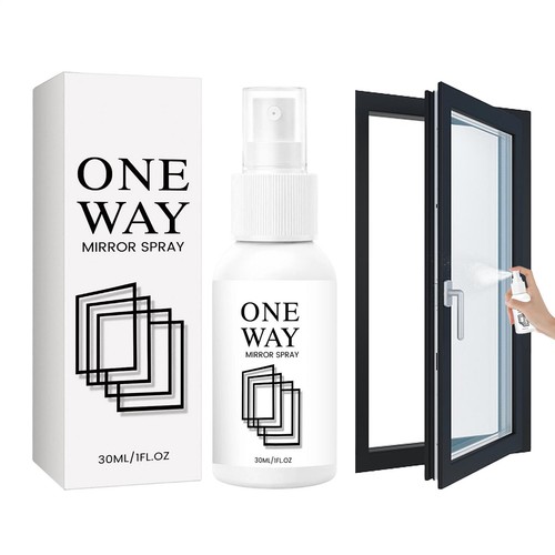 Reflective window film spray - film,